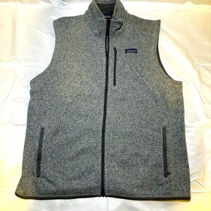 Patagonia Zip Front Vest Heather Gray HOME DEPOT LOGO XL Unisex
